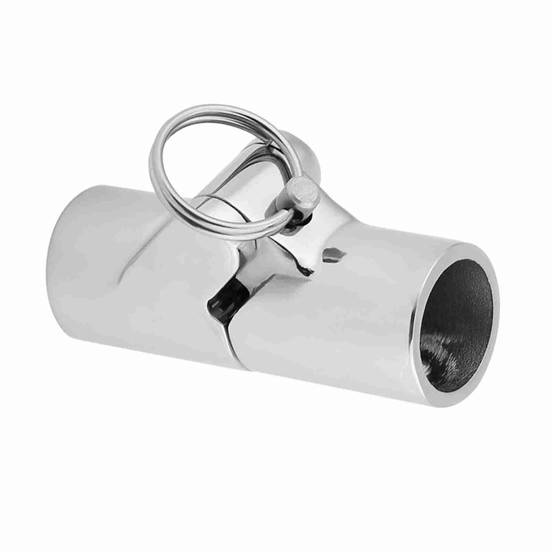 Marine Stainless Steel Folding Swivel Coupling Tube Pipe Connector Boat