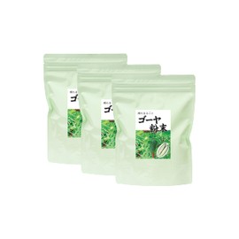 Natsukyosha Japanese Goya Soup Powder, 3.5 oz (100 g) x 3, Aluminum Bag with Zipper