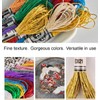 11-Piece Cross Stitch Thread, Friendship Bracelet Kit, Bracelet String, Embroidery