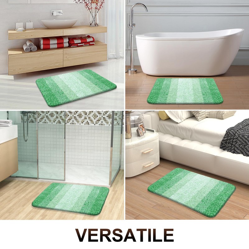OLANLY Bathroom Rugs Mat 30x20, Extra Soft Absorbent Microfiber Bath