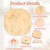 Heat-Resistant Bamboo Trivet for Air Fryers, Perfect Kitchen Gift for