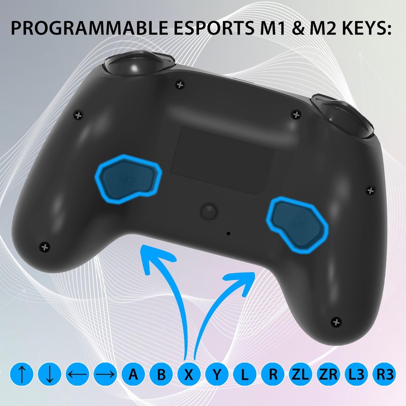 Subsonic – Wireless Controller für Switch und Switch Oled –