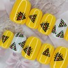 Unikitsch 1 Handmade Nail Tips - Coffin Egg / 유니키치1