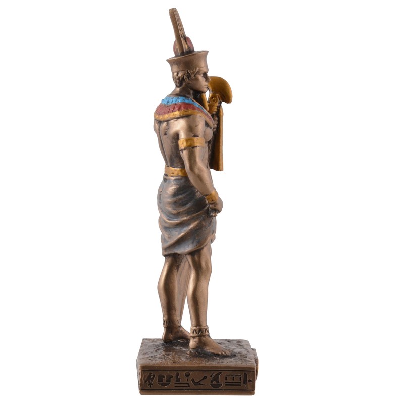 VOGLER Joh. Vogler GmbH Egyptian God Amun Miniature Bronze Coloured