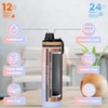 Lexlion Tea Infuser Bottle - Fruit Infuser Water Bottle 22