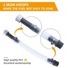 Niwicka 2 PCS Professional Racing Fuel Jug Hose - Durable