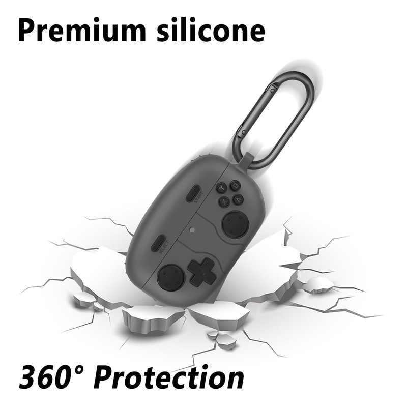 Geiomoo Silicone Case for Sony WF-1000XM5, Funny Cartoon Game Design