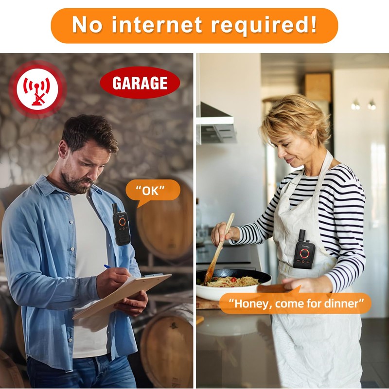 ChunHee Wireless Intercom System for Home Caregiver Pager Intercom for