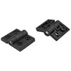 6 PCS Nylon Hinges – Cabinet Door Bearing Hinges, Black