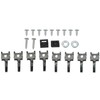HECASA Double Din Dash Panel Kit Compatible with 1995-2002 GMC