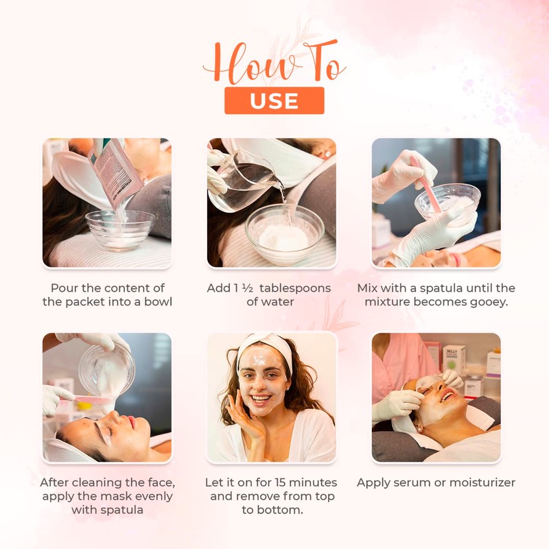 BRÜUN Peel-Off Jelly Mask, Premium Quality Modeling Matcha Mask Powder