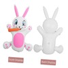 MERRYHAPY Giant Inflatable Easter Bunny Statue for Yard Decorations Easy