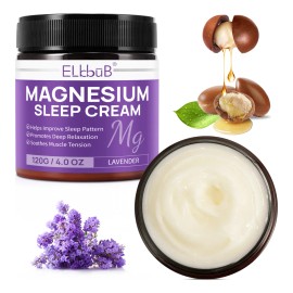 Malato Glicinato Magnesio Crema Corporal Aroma Lavanda 120g