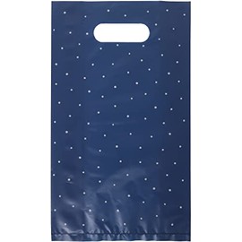Indigo Daily Bag Small pp239 Pin Dot, Navy, 10 Piece