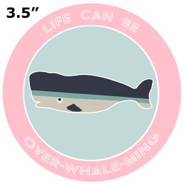 Athena Brands Whale Life Can Be Over-Whale-Min - Surf Shack Pink