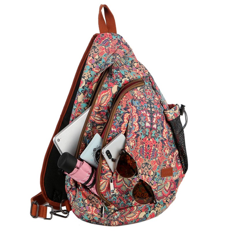 Baosha Sling Backpack Bag Shoulder Chest Bag Travel Hiking Daypack