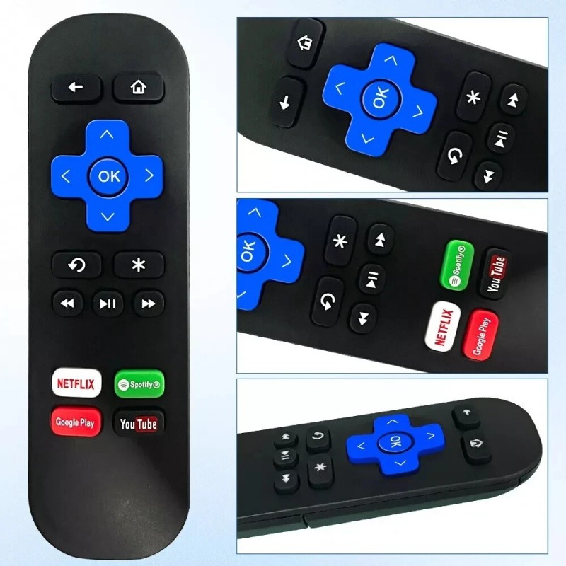 For Roku 2pack Remote Control Replacement for All Roku TV