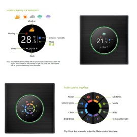 Unbranded/Generic WiFi Smart Thermostat Temperature Controller Weekly Programmable For Home E9Z5 - For Water Heating 5A