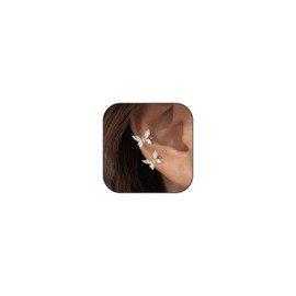 Ear Cuffs for Women Non Piercing Ear Cuff Earrings Non Pierced Cartilage Earrings Adults Christmas Stocking Stuffers Trendy Gifts 2025