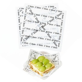 Roppolo White Waxed Deli Paper Sheets, 100 Pcs 7 * 7 Inch Food Basket Wrap for Sandwiches, Burgers, Food Food Liner for bakery boxes