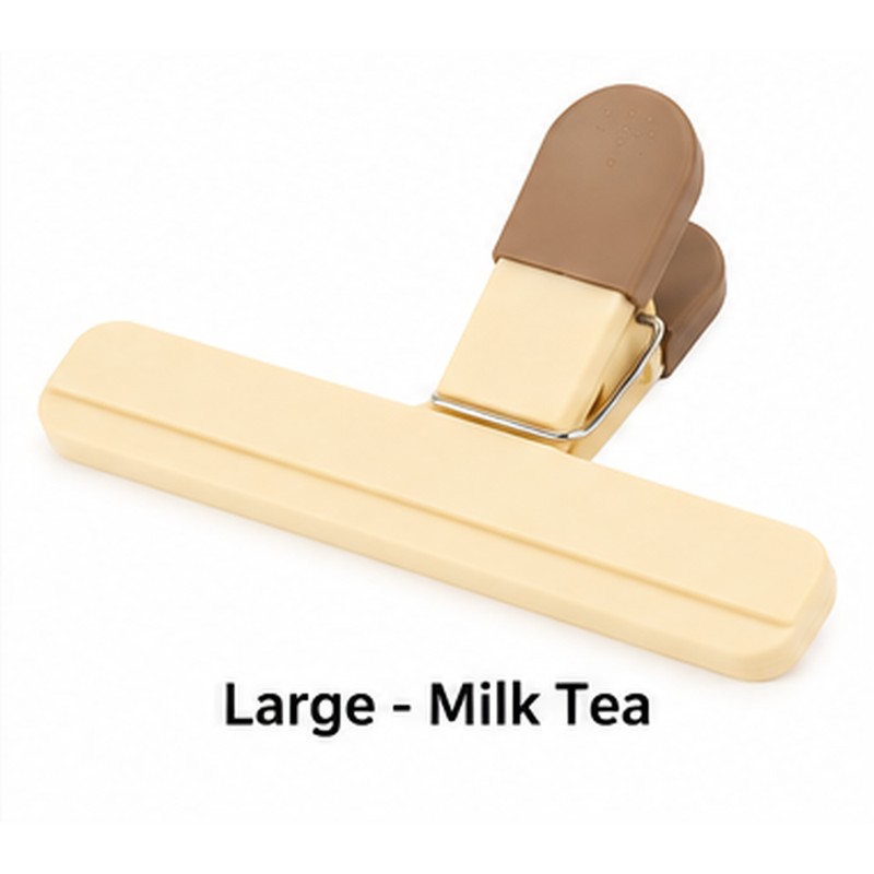 Reusable Food Bag Clips for Kitchen Storage – 2-Piece Plastic