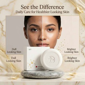 Beauty Soap dengan Niacinamide & Protein Sutera | Pembersih Wajah & Badan Lembut | 100g untuk Kulit Lebih Cerah