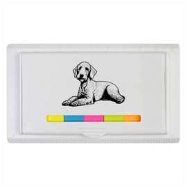 'Bedlington Terrier' Sticky Note Ruler Pad (ST00030639)