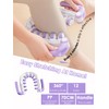 Plastic Leg Massage Roller (Purple)