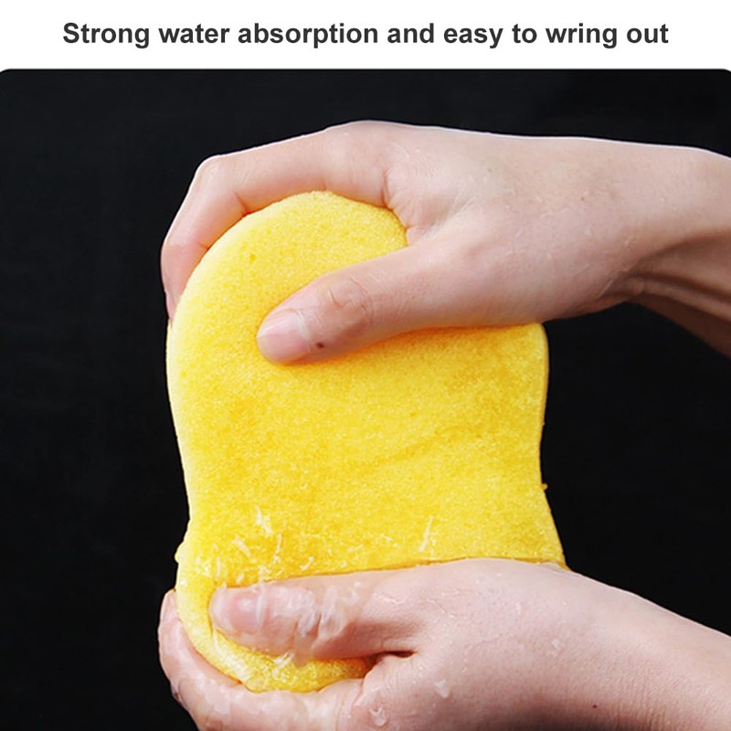 3Pcs Sponges For Car Cleaning, Washing & Windows, with 1Pc
