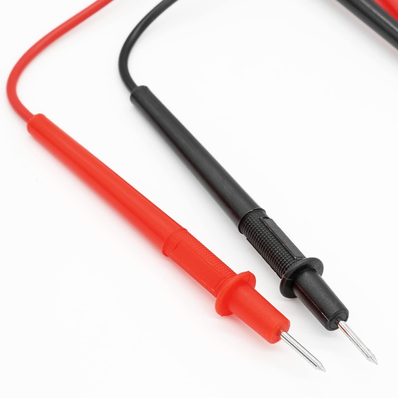 Waziaqoc 2 pares de cables de prueba para multímetro de