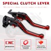 PROCNC Motorcycle Double Color Short Adjustable Brake Clutch Levers for