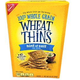 Wheat Thins Nabisco Wheat Thins Hint of Salt Crackers 8.5 oz