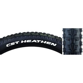 CST Premium Heathen Clincher Tire, 27.5x2.1, Black, Wire, Sc