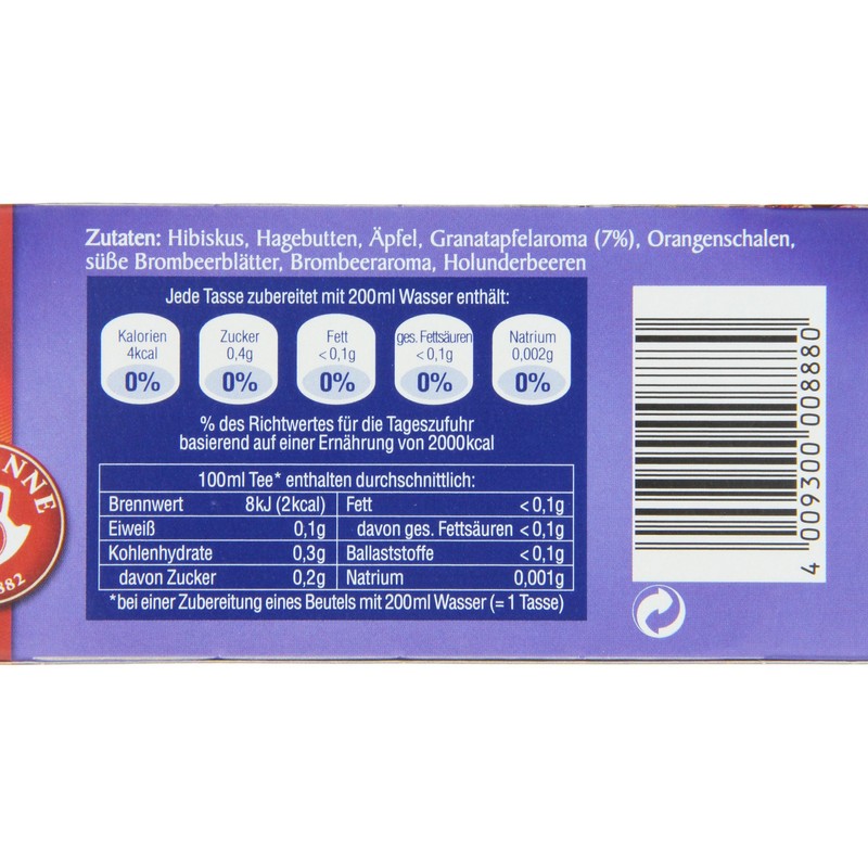 3x Teekanne Frecher Flirt (each box 20 tea bags)