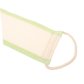 Baluue Back Shower Scrubber Shower Back Scrubber for Men Exfoliating Washcloth Green Trim
