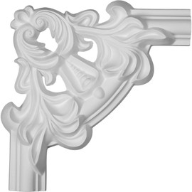 Ekena Millwork PML07X07AS-2 Ashford II Panel Molding Corner, 7 7/8" X 7 7/8" X 3/4"