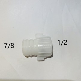 1/2 inch Female Pipe Adapter to 7/8 inch male for water & air pipe
