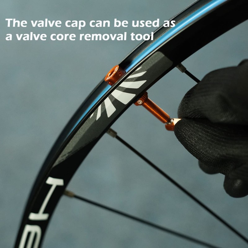 Thinvik Presta Tubeless Valve Stem 110mm,Super Light Alloy for Tubeless