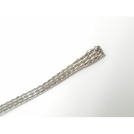 3/16" Stainless Steel Braided Sleeving (304SS) - Length: 10 Feet 3/16"