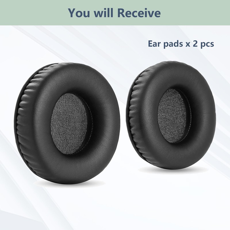 XRHTONG Studio Durable & Breathable Replacement Ear Pads for Compatible