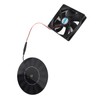 10W Solar Powered Exhaust Fan Monocrystalline Silicon Solar Panel Fan
