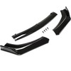 KUAFU 3Pcs Front Bumper Lip Compatible with 2018-2021 Infiniti Q50