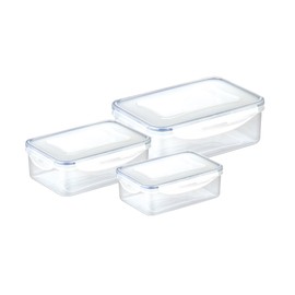 Tescoma 0.2/0.5/1.0 Litre 3-Piece Rectangular Container Fresh Box