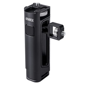 Arnarkok Mini Side Handle Handgrip with 1/4"-20 Screw Mount for Metal Phone Tripod Mount