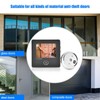 Peephole Video Doorbell, 3 Inches TFT LCD Screen 120 Degree