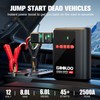 GOOLOO A2 8-in-1 Jump Starter with Air Compressor, 2500A Car