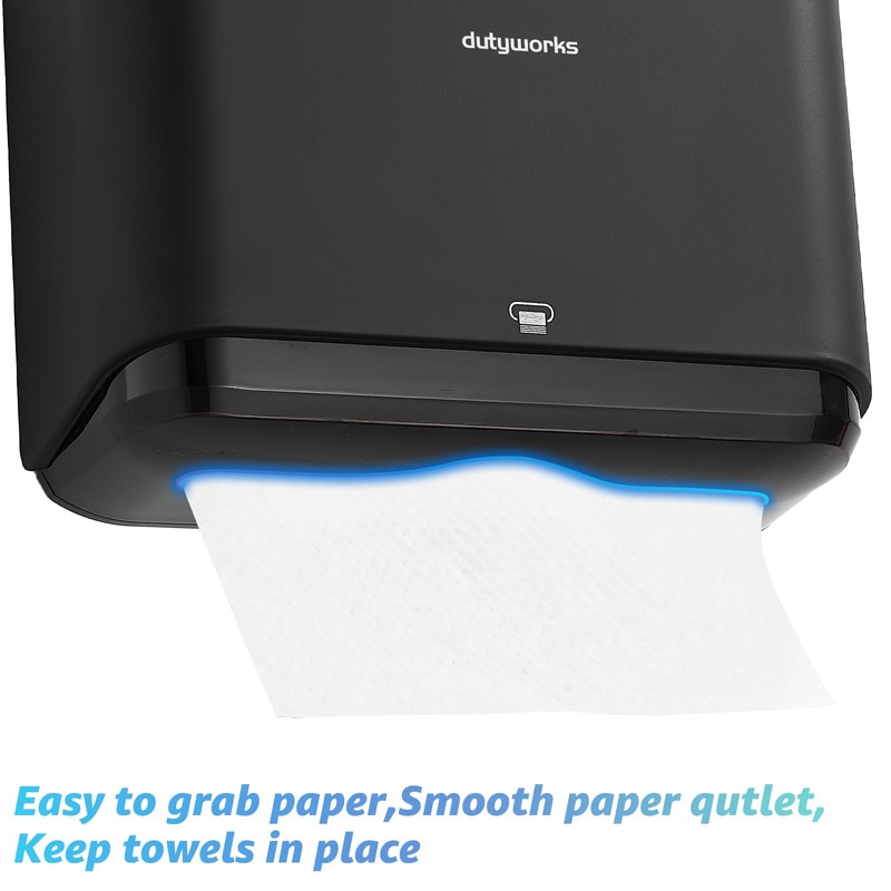 DUTYWORKS Paper Towel Dispenser Wall Mount, Multifold Paper Towel Holder