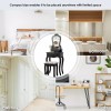 Costway Vanity Compact Makeup Dressing Table Stool Set Jewelry Desk