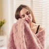 NEWCOSPLAY Super Soft Throw Blanket Pink Premium Silky Flannel Fleece