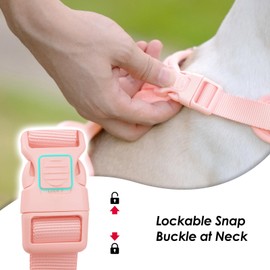 Sunraymascota No Pull Dog Harness, Puppy Vest with Front Clip for Small Medium Large Sized Dog(Light Pink,S)